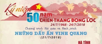 Infographic: Hành Trình ″Những Dấu Ấn Vinh Quang″ Kỷ Niệm 50 Năm Chiến Thắng Đồng Lộc