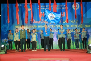 Bế mạc Hội trại “Chung dòng sông Bé” lần thứ VI và công nhận huấn luyện viên Hội LHTN Việt Nam cấp tỉnh năm 2023.
