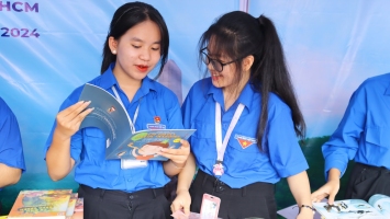 Bình Phước: Đoàn viên thanh niên tham gia hưởng ứng Ngày Sách và Văn hóa đọc Việt Nam lần thứ 3, năm 2024