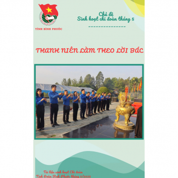Tài liệu sinh hoạt chi Đoàn tháng 5/2025