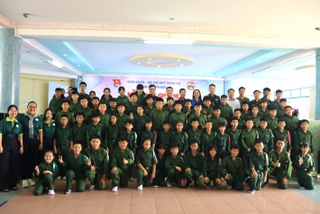 Bình Phước: 123 thiếu nhi tham gia Chương trình “Học kỳ trong quân đội” tỉnh Bình Phước lần thứ XIII, năm 2025 (khóa 1)