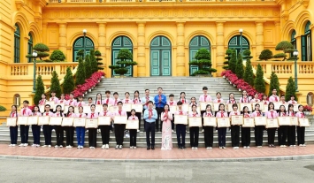 Bình Phước có 02 trong 121 đội viên tiêu biểu toàn quốc vinh dự nhận Kim Đồng năm học 2024 - 2025