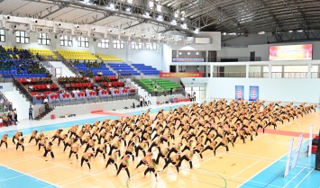 Đoàn viên, thanh niên tham gia Ngày quốc tế Yoga năm 2025 tại tỉnh Bình Phước