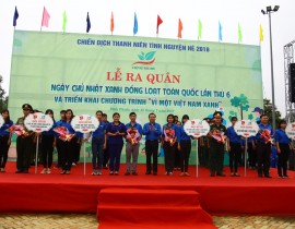 Phát động chương trình "Vì một Việt Nam Xanh" toàn quốc lần 6 tại Bình Phước